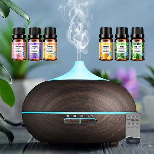 Ultrasonic Aromatherapy Essential Oil Diffuser & Humidifier