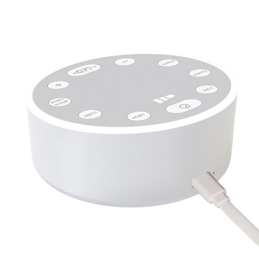 Lavender aromatic sleep balm tin on clean white background