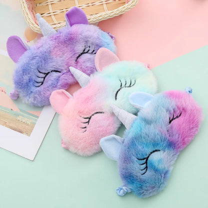 Cartoon Unicorn Sleeping Mask