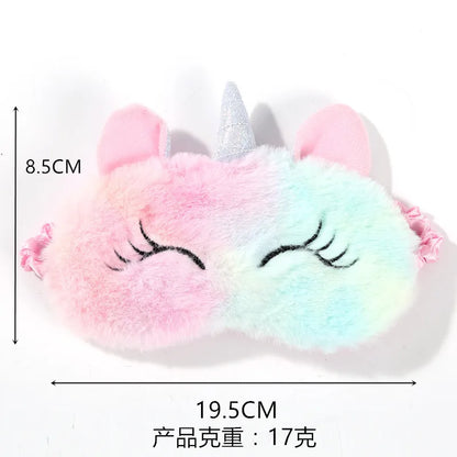 Cartoon Unicorn Sleeping Mask