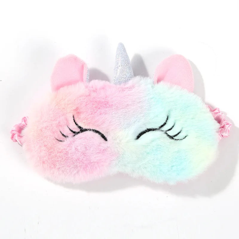 Cartoon Unicorn Sleeping Mask