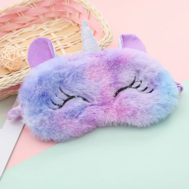 Cartoon Unicorn Sleeping Mask
