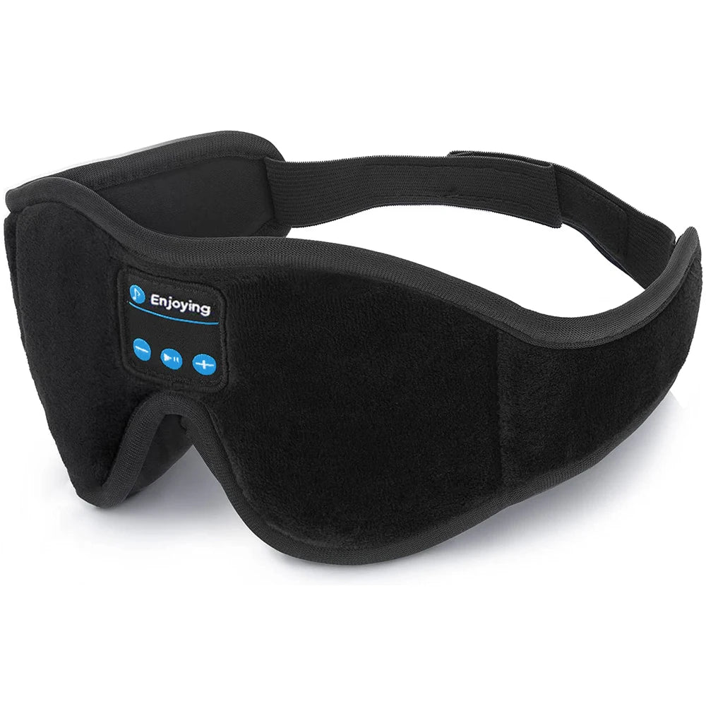Bluetooth 3D Contoured Sleep Mask with Built-In HD Speakers