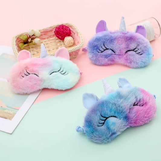 Cartoon Unicorn Sleeping Mask