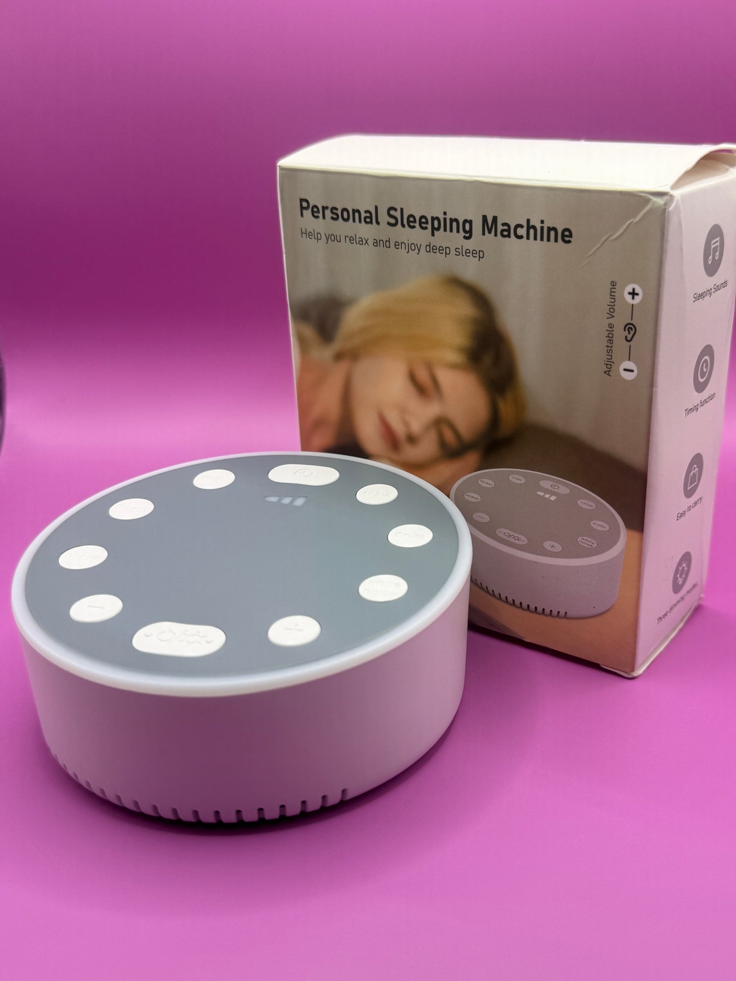 Premium White Noise Machine with Multiple Sound Options