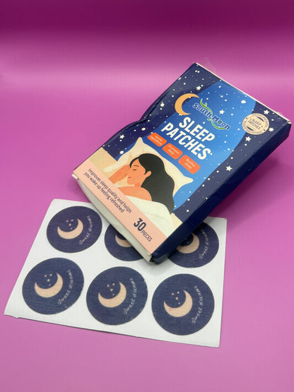 Deep Sleep Patches – Natural Insomnia Relief, Cooling & Soothing Formula