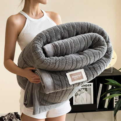 Luxury Thick Double-Sided Fleece Weighted Blanket