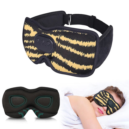 Bluetooth Sleep Eye Mask With Headphones - 3D Sleep Technology