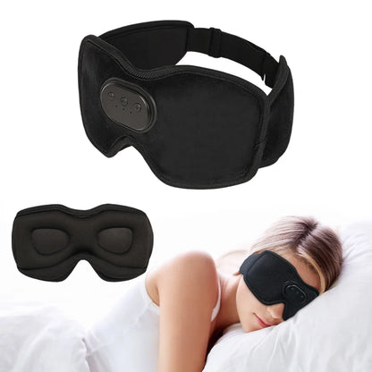 Bluetooth Sleep Eye Mask With Headphones - 3D Sleep Technology