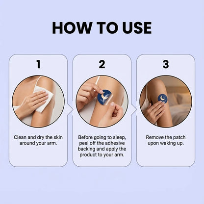 Deep Sleep Patches – Natural Insomnia Relief, Cooling & Soothing Formula