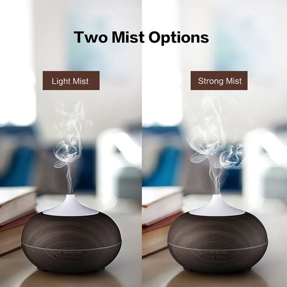 Ultrasonic Aromatherapy Essential Oil Diffuser & Humidifier