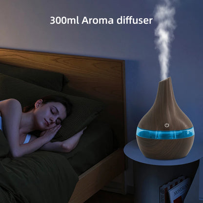 300ml Aromatherapy Essential Oil Diffuser & Humidifier