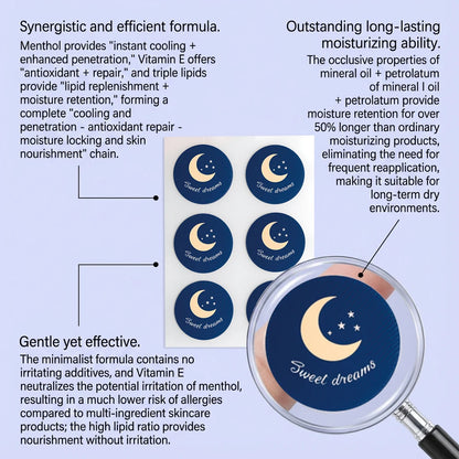 Deep Sleep Patches – Natural Insomnia Relief, Cooling & Soothing Formula