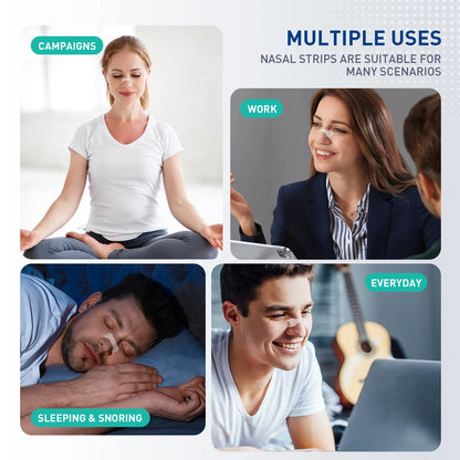 Nasal Breathing Strips for Better Sleep, Less Snoring