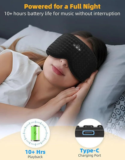 Premium Bluetooth 3D Sleep Eye Mask with Built in Speakers