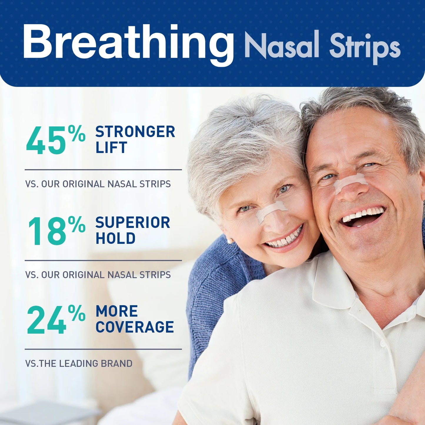 Nasal Breathing Strips for Better Sleep, Less Snoring