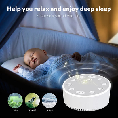 Premium White Noise Machine with Multiple Sound Options