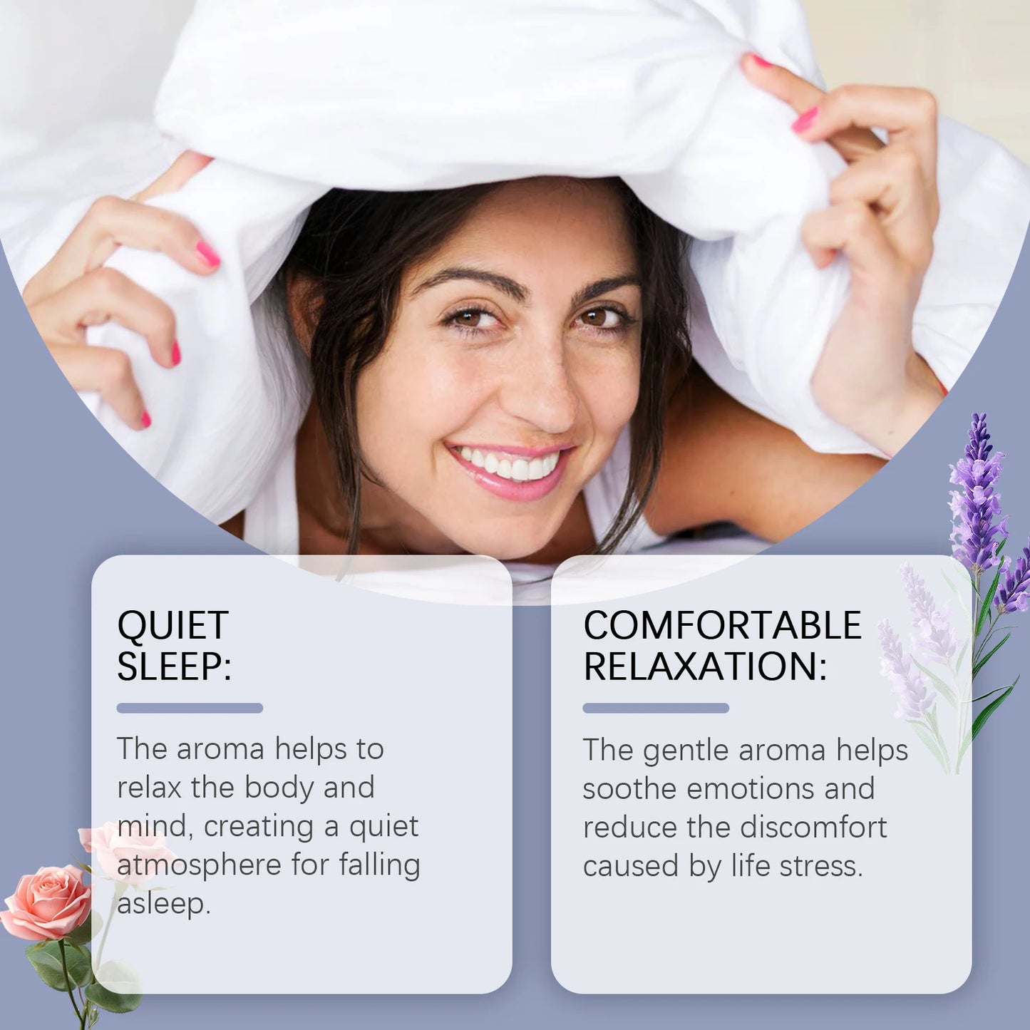Lavender Sleep Essential Oil – Aromatherapy Blend for Deep Sleep