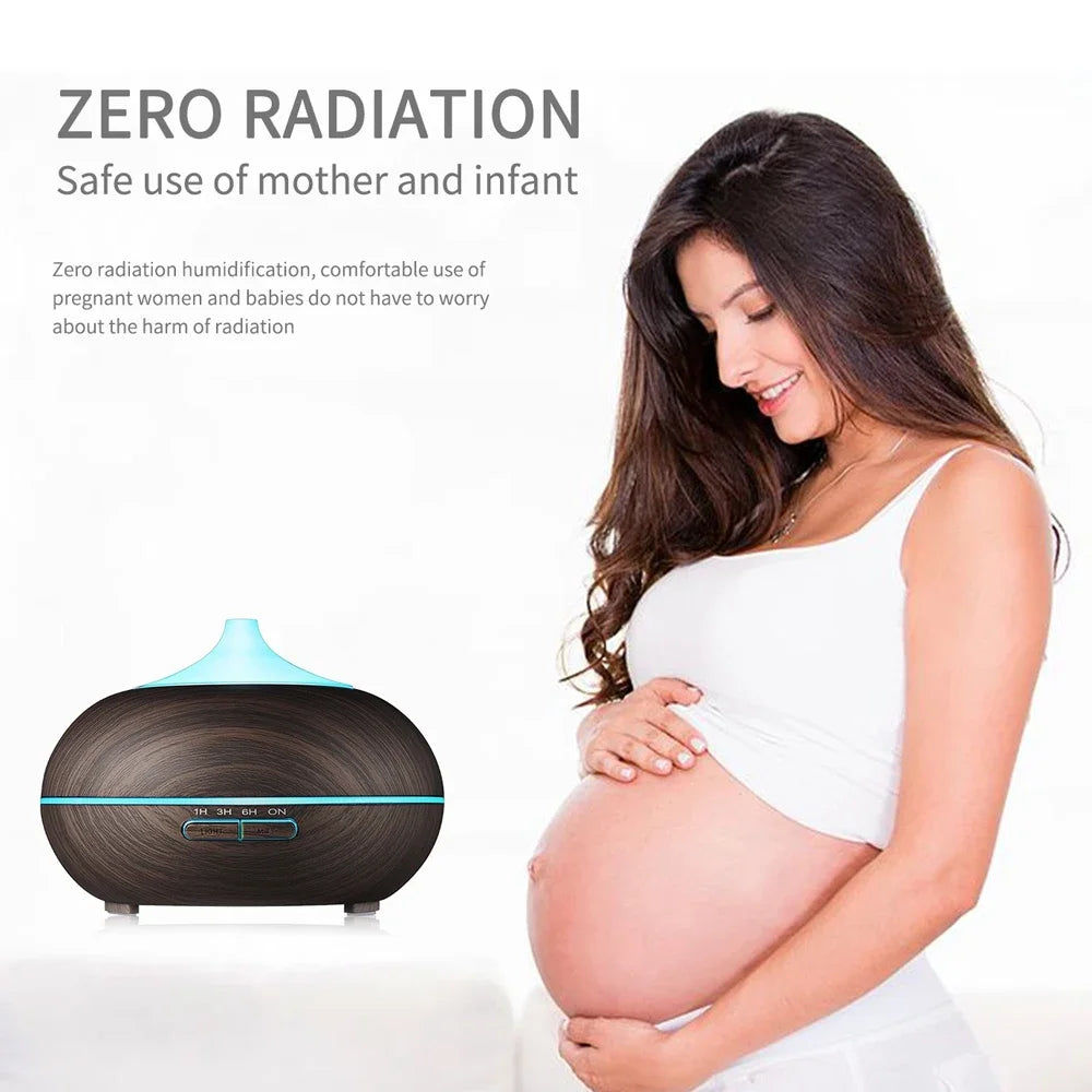 Ultrasonic Aromatherapy Essential Oil Diffuser & Humidifier