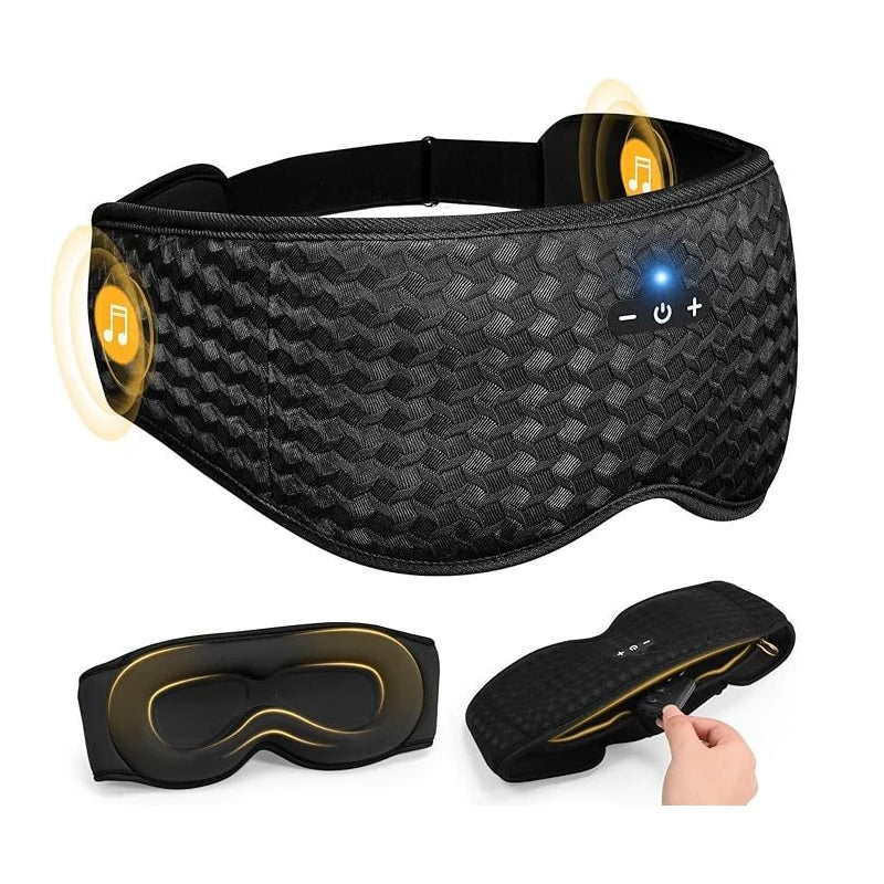 Premium Bluetooth 3D Sleep Eye Mask with Built in Speakers