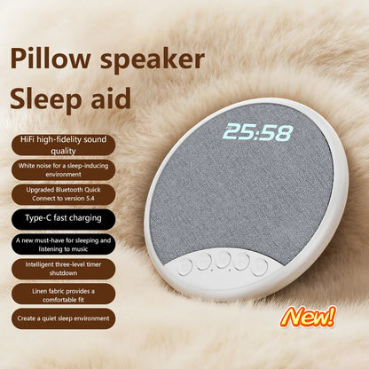 Wireless Bluetooth Pillow Speaker & Clock