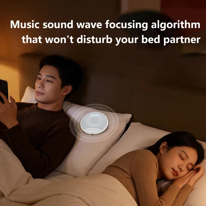 Wireless Bluetooth Pillow Speaker & Clock