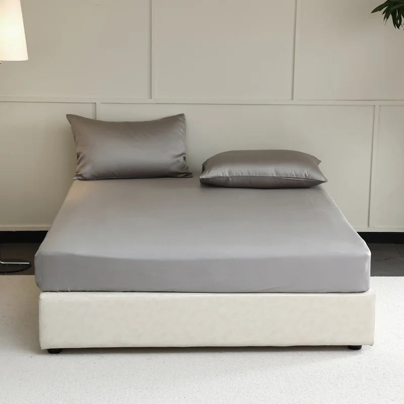 Mulberry Silk Fitted Bed Sheet Collections