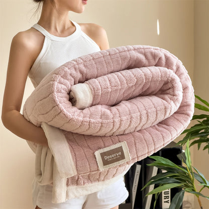 Luxury Thick Double-Sided Fleece Weighted Blanket