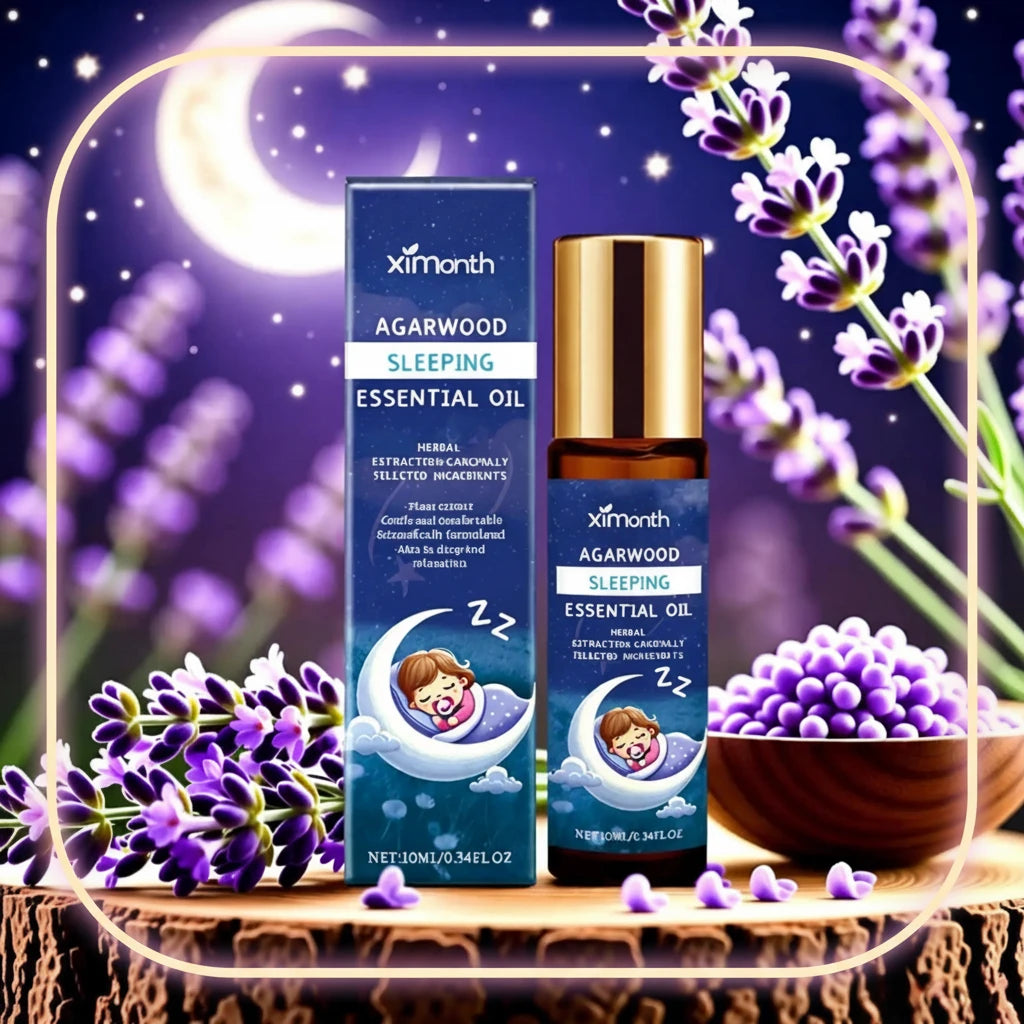 Lavender Sleep Essential Oil – Aromatherapy Blend for Deep Sleep