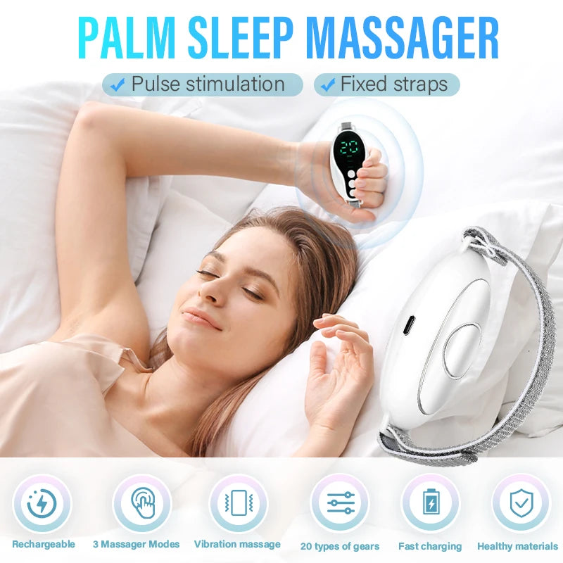 Handheld 20 Levels EMS Sleep Aid - Calm your nervous system