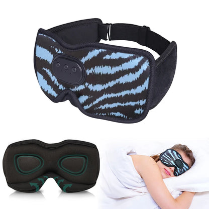 Bluetooth Sleep Eye Mask With Headphones - 3D Sleep Technology
