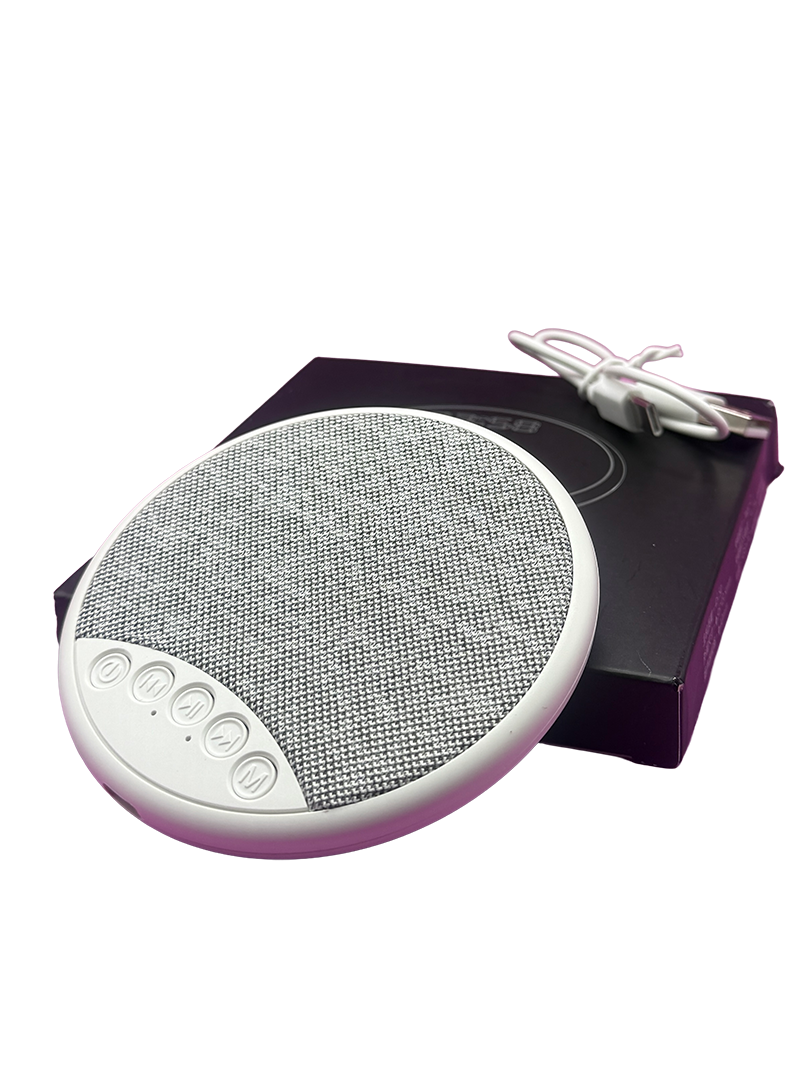 Wireless Bluetooth pillow speaker on clean white background