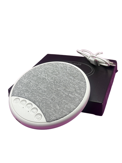 Wireless Bluetooth pillow speaker on clean white background