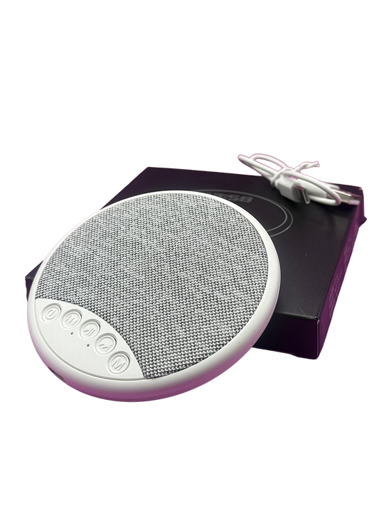 Wireless Bluetooth pillow speaker on clean white background